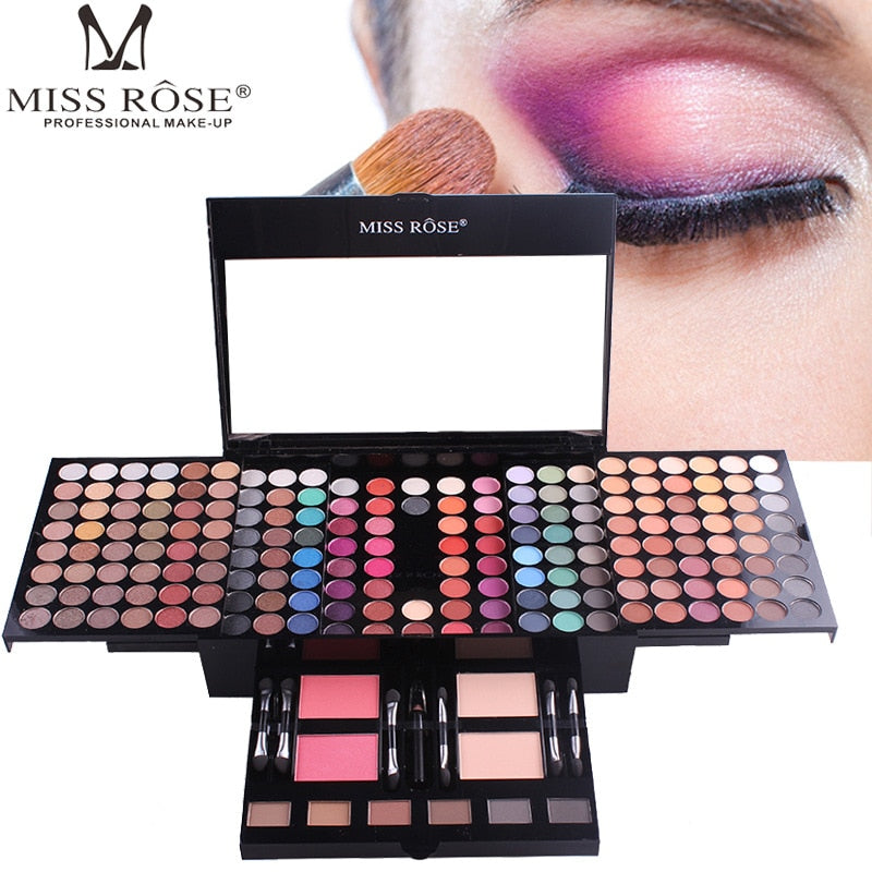 Professional 180 Color Eyeshadow and Lips Palette