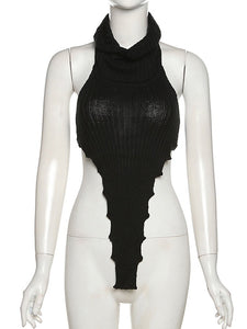 Knitted Cut Out Top