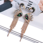 Load image into Gallery viewer, Flamingo Luxury Earrings
