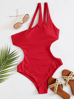 Load image into Gallery viewer, Cutout Bathing Suit

