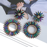 Load image into Gallery viewer, Crystal Statement Earrings
