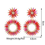 Load image into Gallery viewer, Crystal Statement Earrings
