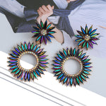 Load image into Gallery viewer, Crystal Statement Earrings
