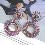 Load image into Gallery viewer, Crystal Statement Earrings

