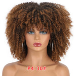 Load image into Gallery viewer, Synthetic Curly Wig With Bangs
