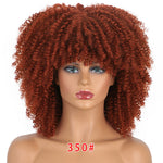 Load image into Gallery viewer, Synthetic Curly Wig With Bangs
