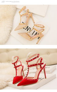 Gladiator Pointed-Toe Pumps