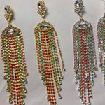 Load image into Gallery viewer, Colorful Crystal Earrings
