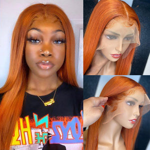 Ginger Orange Lace Front Wig